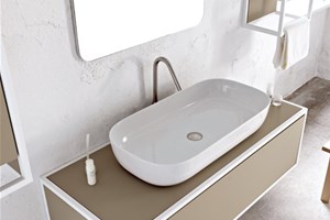 Lavabo appoggio 76x39