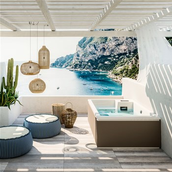 Minipiscina, come realizzare una Spa nel proprio giardino