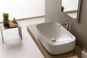 Lavabo da appoggio 72x42