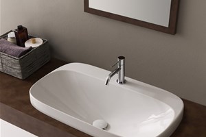 Lavabo da incasso 72x42