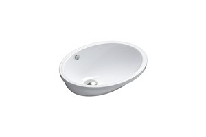 Lavabo sottopiano ovale