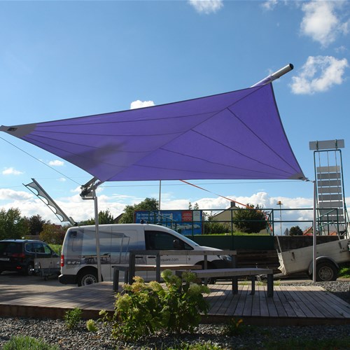 Vele ombreggianti SunSquare, per esterni sempre al top