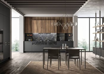 Cucina con isola Kali di Arredo 3, un must per lo spazio cooking