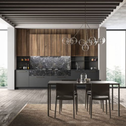 Cucina con isola Kali di Arredo 3, un must per lo spazio cooking