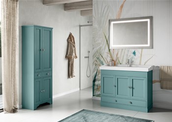 Dora, l&#39;arredo bagno in legno firmato Eban