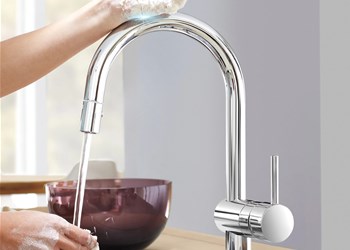 Miscelatori cucina Grohe per uno spazio cooking moderno e funzionale