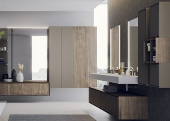 Mobili bagno Libera+ Novello, la collezione eclettica