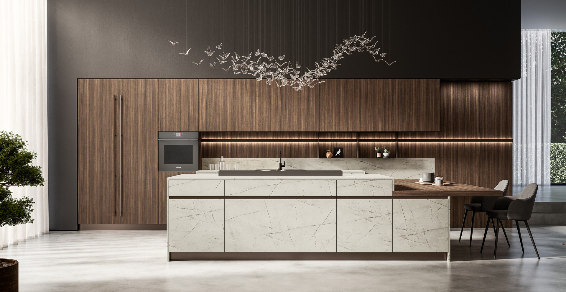 Cucina con isola Arredo3 Tre P