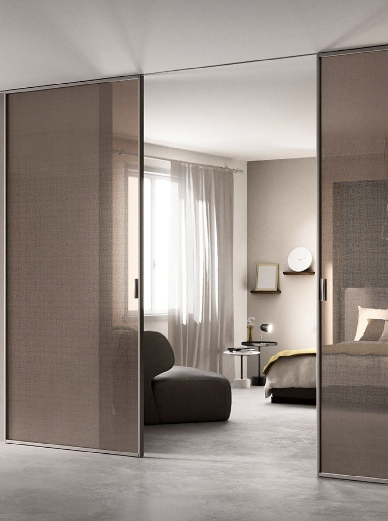 Ferrero Legno porta integrata nell'interior design