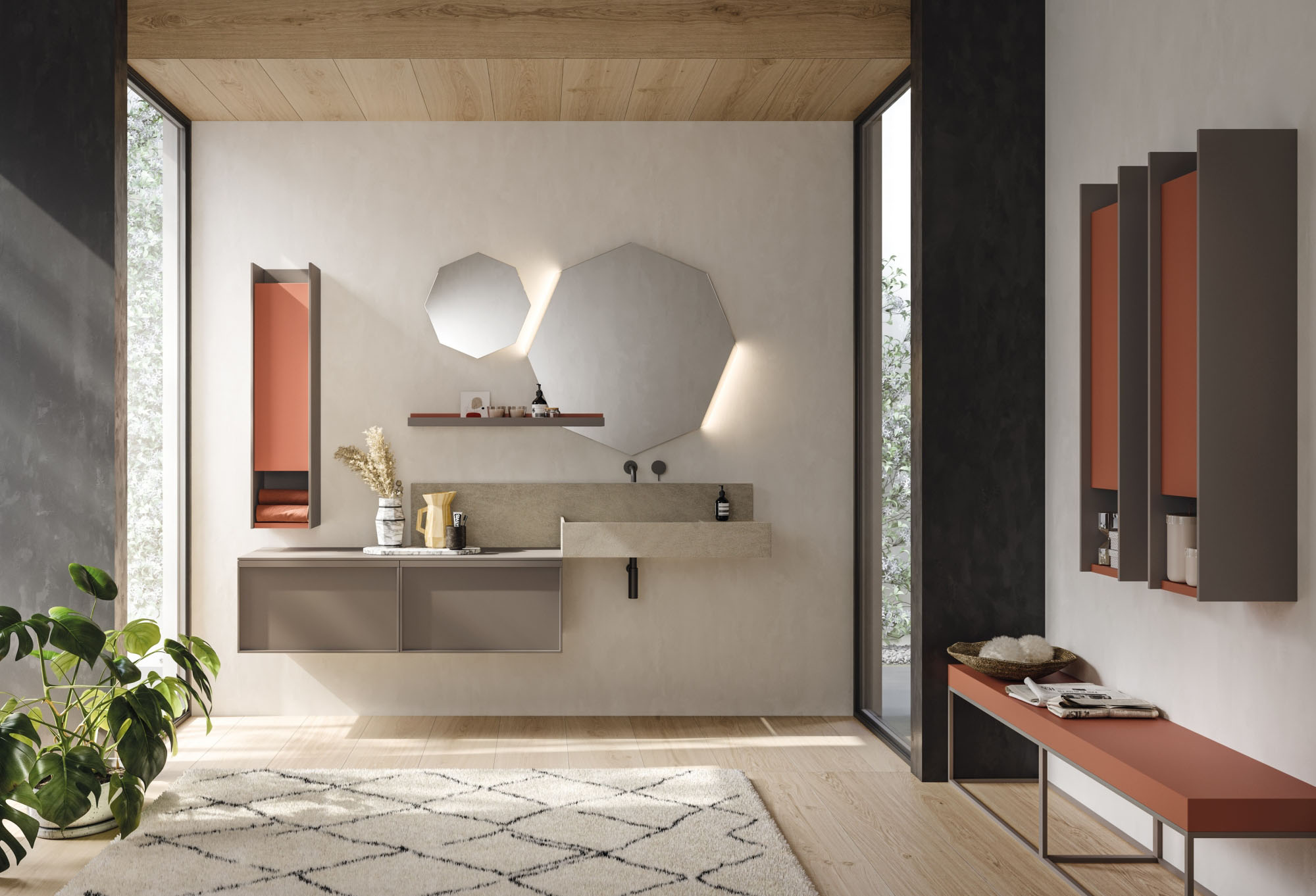 Novello arredo bagno - ambientazione